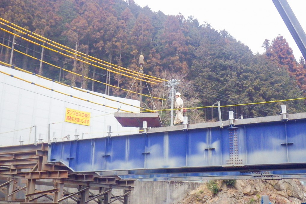 鋼橋(架設橋)・架払工事例